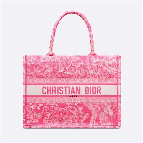 hot pink dior bag|dior tote bags.